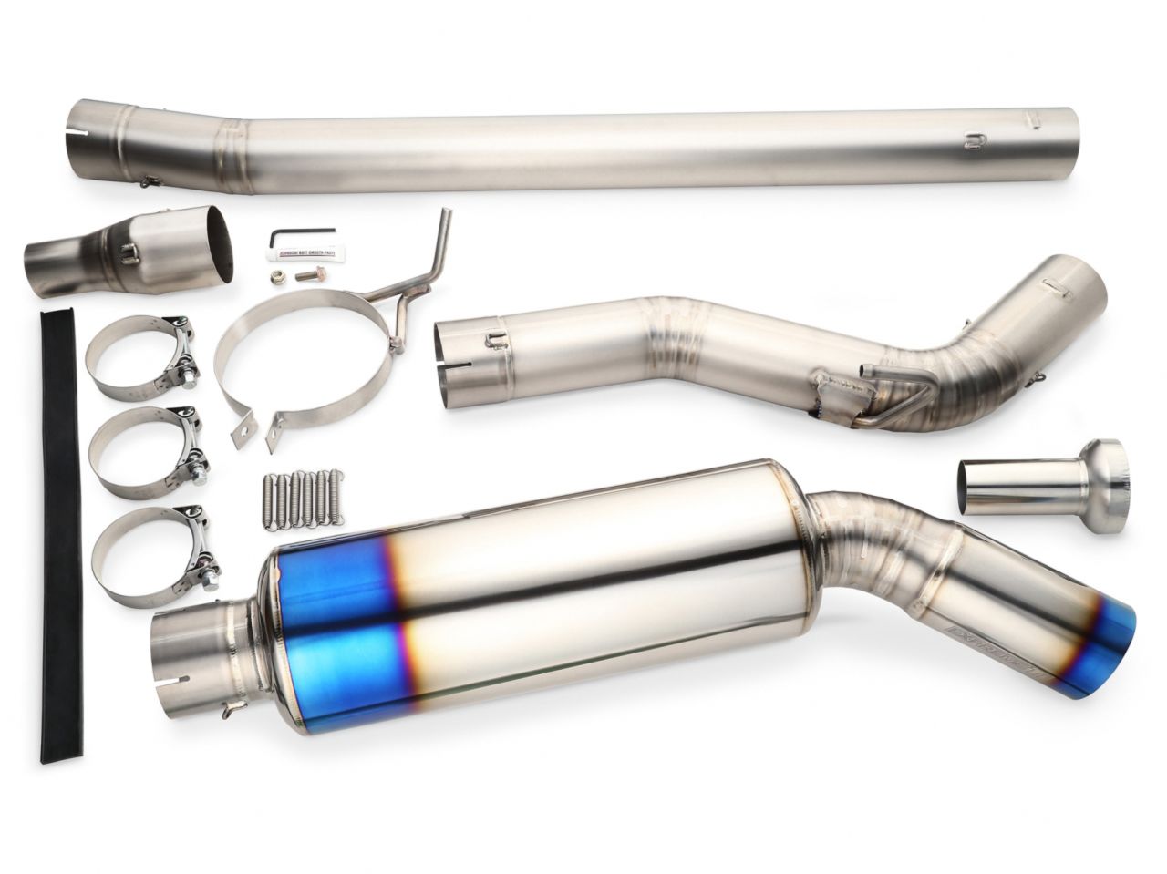 Tomei Expreme Ti Full Titanium Muffler 2015-2023 Ford Mustang EcoBoost 80mm