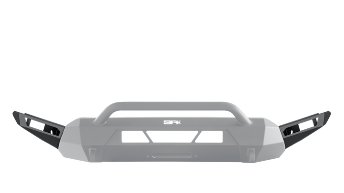 Body Armor 4x4 16-22 Toyota Tacoma HiLine Bumper High Clearance Side Wings (Black) TC-19339W