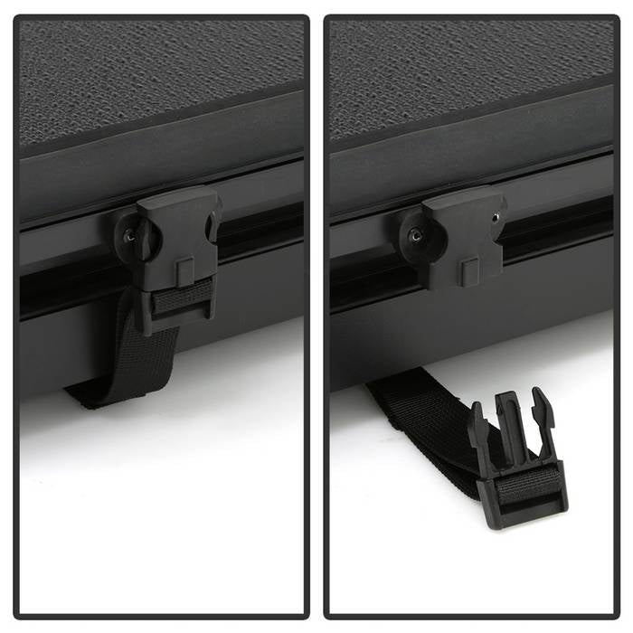 SPYDER xTune 04-14 Ford F150 78in. SB (No Flareside) Hard Tri-Fold Tonneau Black (TC-HTF-FF15004-78) 9045936