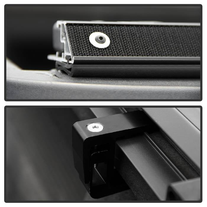 SPYDER xTune 04-12 Chevy Colorado 63in. Bed Roll-Up Style Tonneau Cover - Black (TC-RU-CCO04-63) 9043765