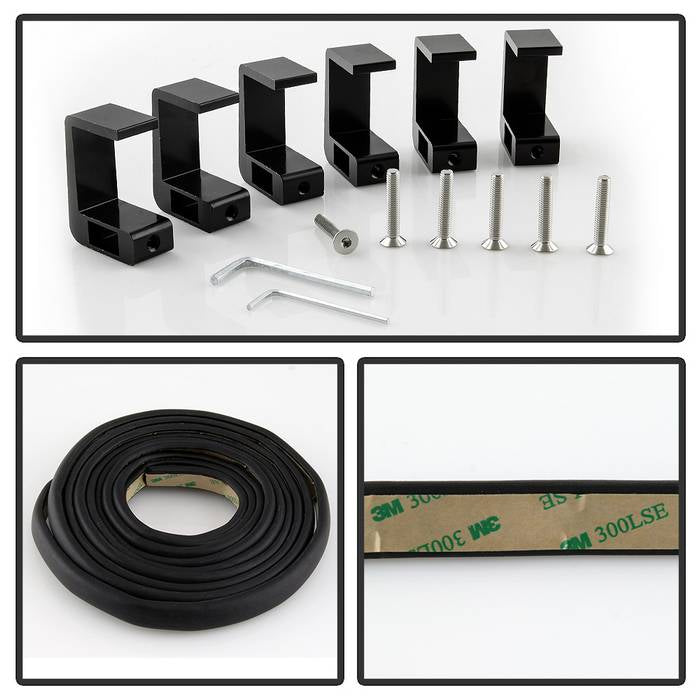 SPYDER xTune 04-07 Chevy Silverado/GMC Sierra 1500 CC 68in. Bed Roll-Up Tonneau Cover - Blk (TC-RU-CS04-68) 9043673