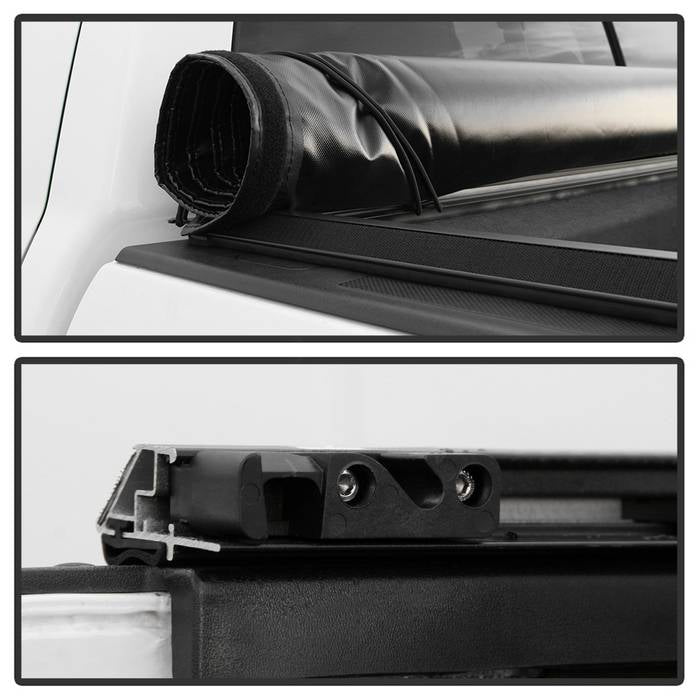 SPYDER xTune 00-06 Toyota Tundra 78in. Short Bed Roll Up Style Tonneau Cover - Black (TC-RU-TTU00-78) 9043895