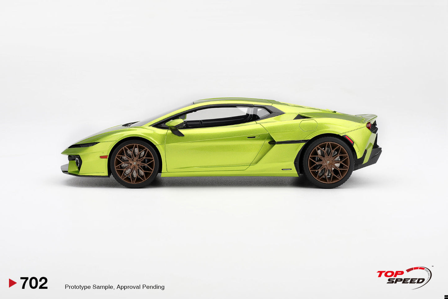 Topspeed Lamborghini Temerario Verde Citrea (Citrus Green) 1:18