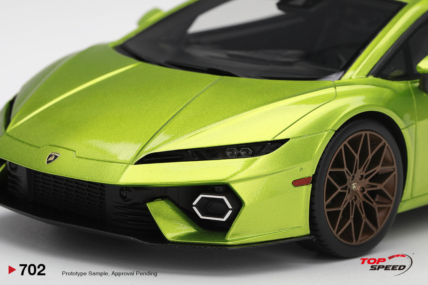 Topspeed Lamborghini Temerario Verde Citrea (Citrus Green) 1:18