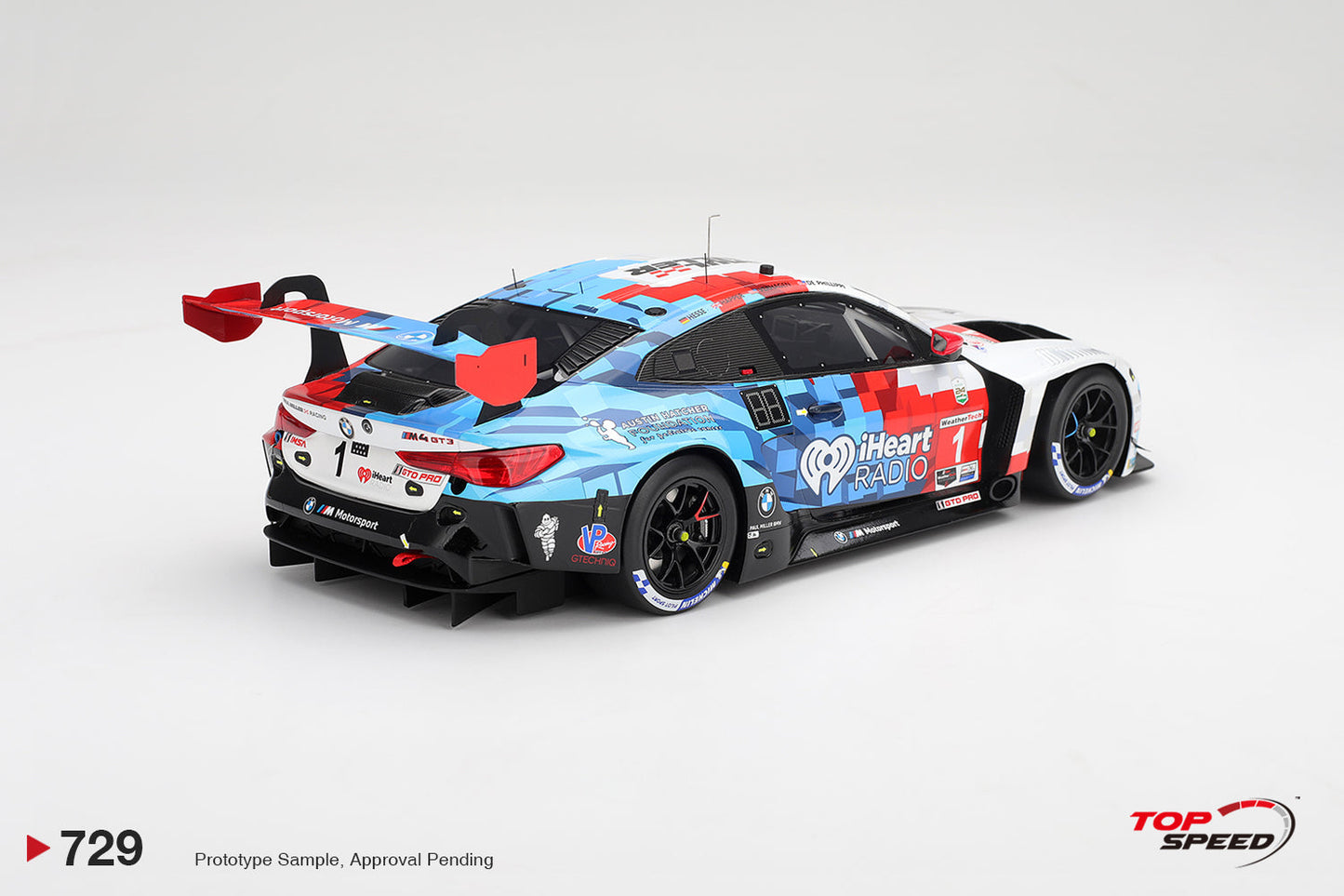 Topspeed BMW M4 GT3 #1 Paul Miller Racing IMSA 2026 IMSA Daytona 24hrs 1:18