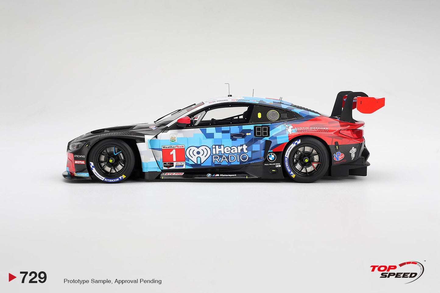 Topspeed BMW M4 GT3 #1 Paul Miller Racing IMSA 2026 IMSA Daytona 24hrs 1:18
