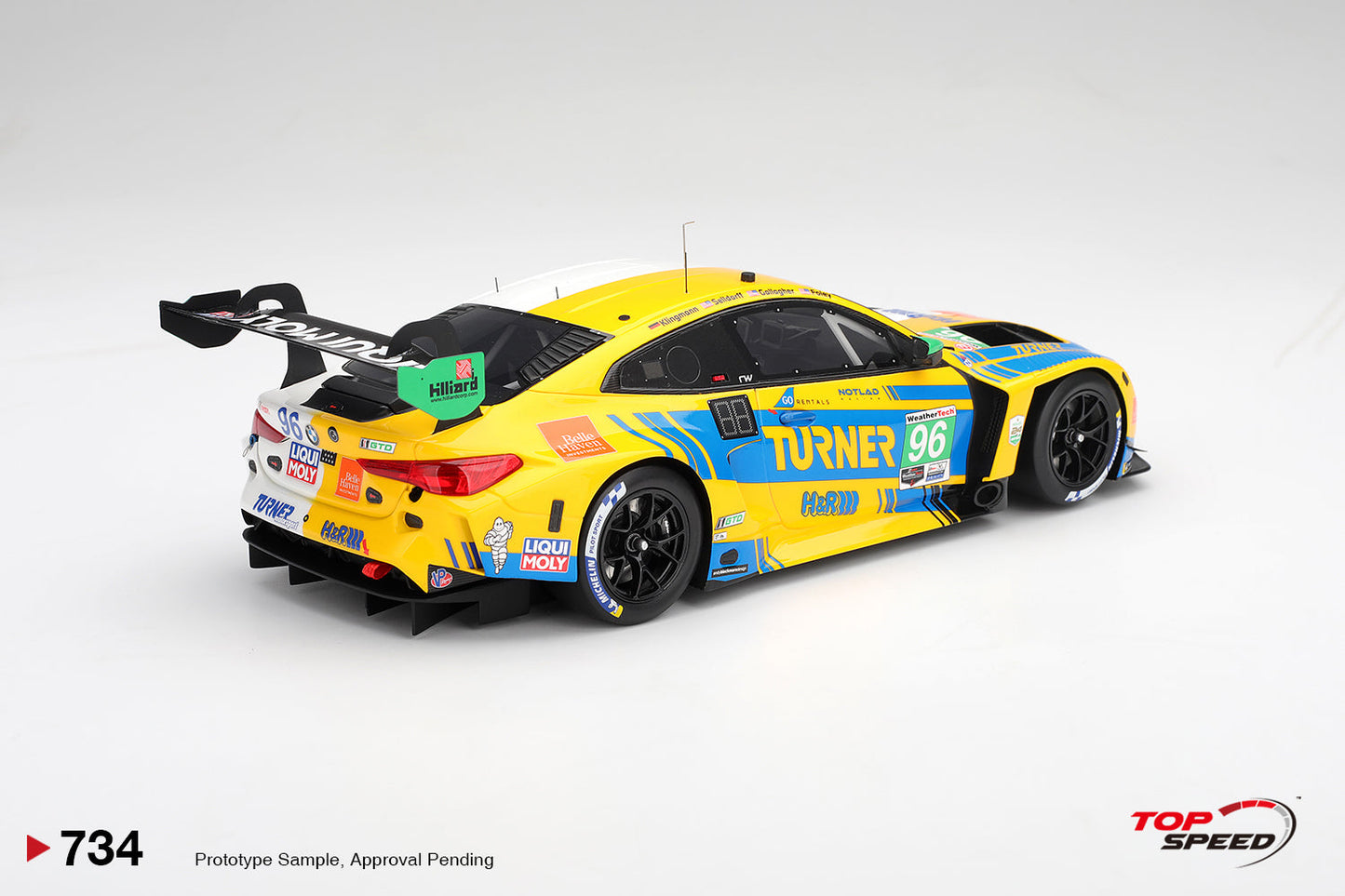 Topspeed BMW M4 GT3 #96 Turner Motorsport IMSA 2026 IMSA Daytona 24hrs 1:18