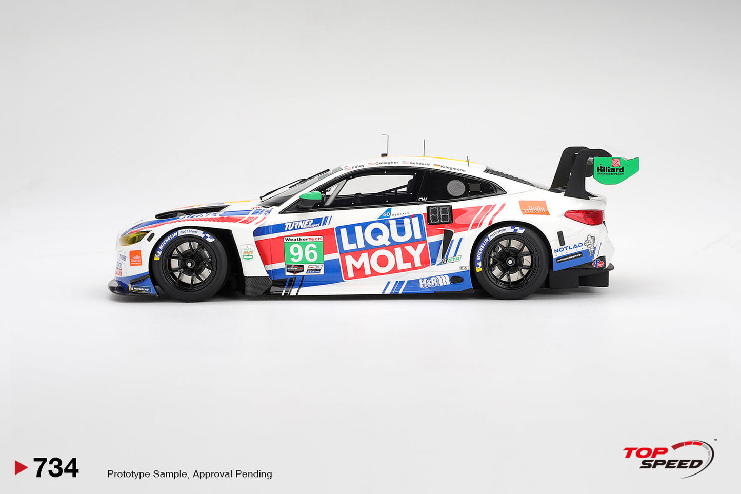 Topspeed BMW M4 GT3 #96 Turner Motorsport IMSA 2026 IMSA Daytona 24hrs 1:18