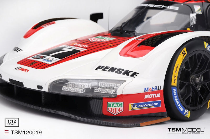 Topspeed Porsche 963 #7 Penske Motorsport IMSA 2025 Daytona 24Hrs Winner Red 1:12