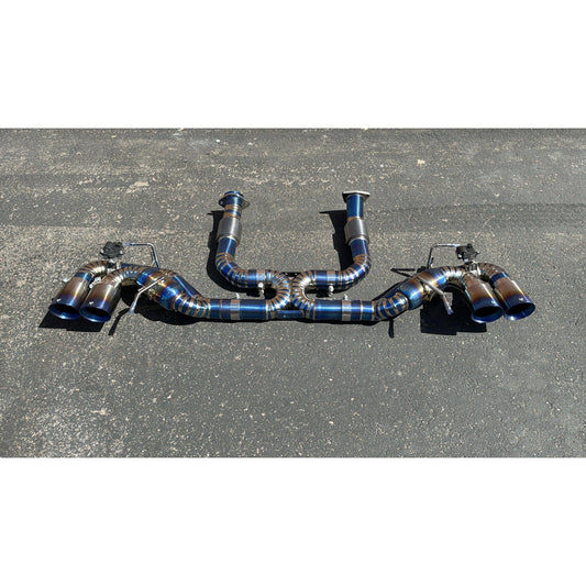 Chevrolet Corvette C8 | Phoenyx Design Valved Titanium Exhaust System
