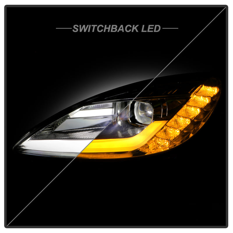 SPYDER Apex Series 05-13 Chevrolet C6 Corvette Hi Powered LED Module Headlights 5087942