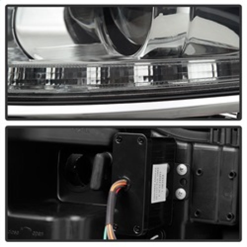 Spyder Lexus GS 300 / 350 / 450 06-11 Headlights - HID Model Only - Smoke PRO-YD-LG06-HID-DRL-SM 5082817