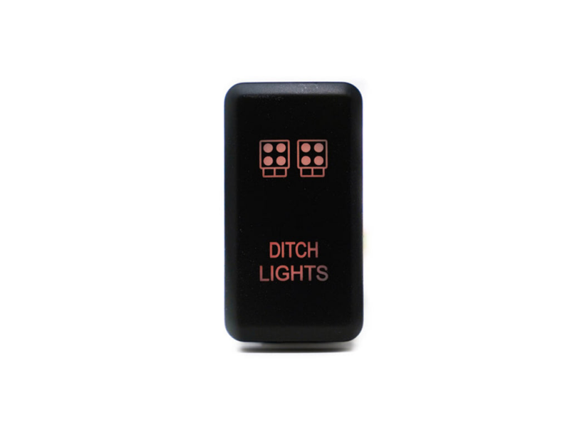 Cali Raised LED Cali Raised Tall Style Toyota Oem Style Ditch Lights Switch - Amber CR2391