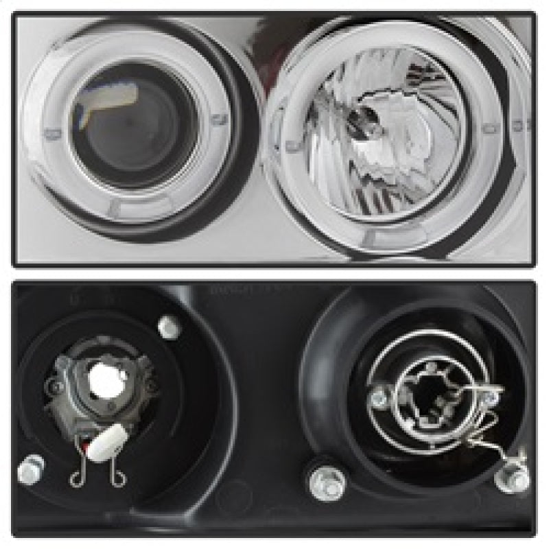 Spyder GMC Sierra 1500/2500/3500 07-13 Projector Headlights LED Halo- LED Chrome PRO-YD-GS07-HL-C 5010612
