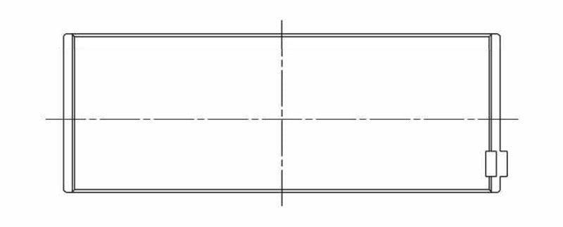 ACL 1958-1980 Chrysler Prod V8 383/400/440 .20mm Oversized Trimetal Rod Bearing Set 8B527P-20