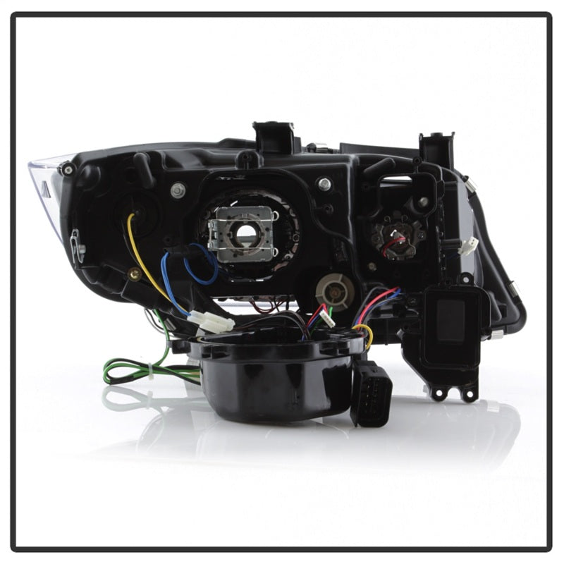 Spyder BMW E90 3-Series 06-08 4DR V2 Headlights - HID Only - Black PRO-YD-BMWE9005V2-HID-DRL-BK 5083852