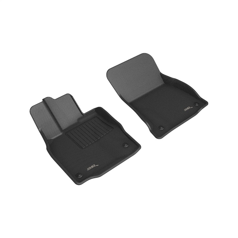 3D MAXpider 18-20 Lexus Ls Series Kagu Floor Mat- Black R1 L1LX06411509
