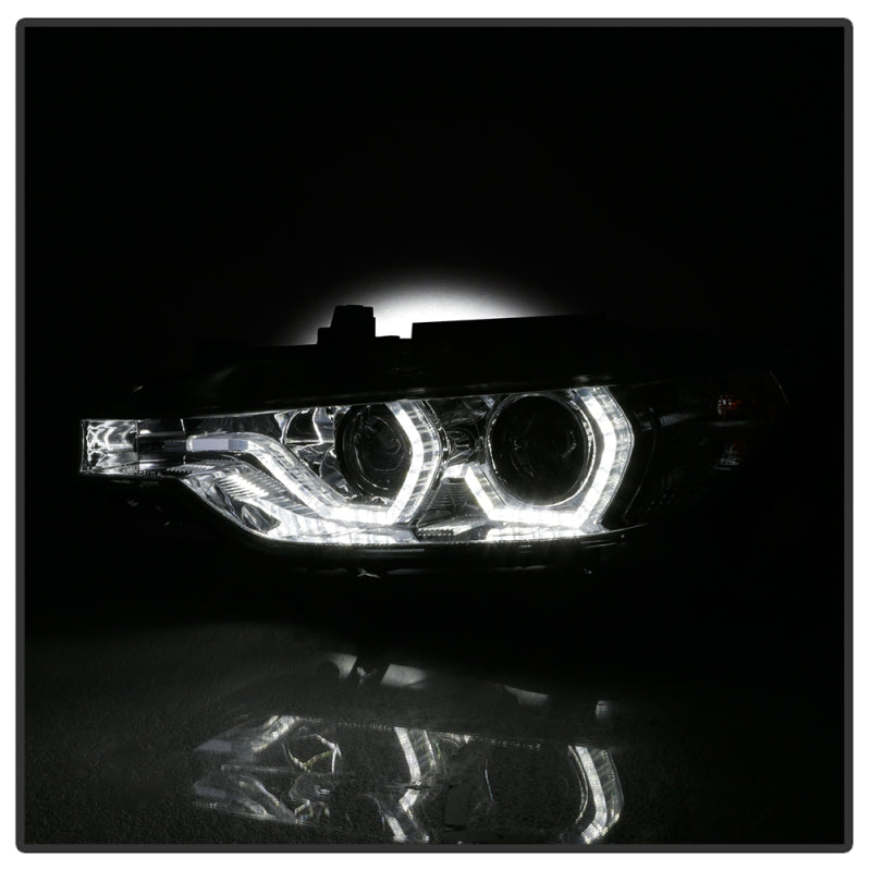 Spyder Signature BMW F30 3 Series 12-14 4DR Projector Headlights - Chrome (PRO-YD-BMWF3012-AFSHID-C) 5086822