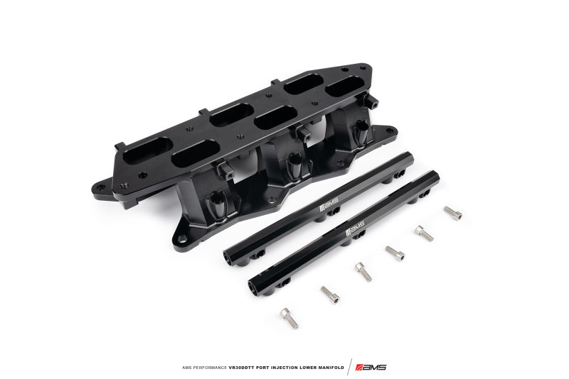 AMS Performance 2023+ Nissan Z Port Injection Lower Manifold - Gunmetal AMS.47.08.0001-2