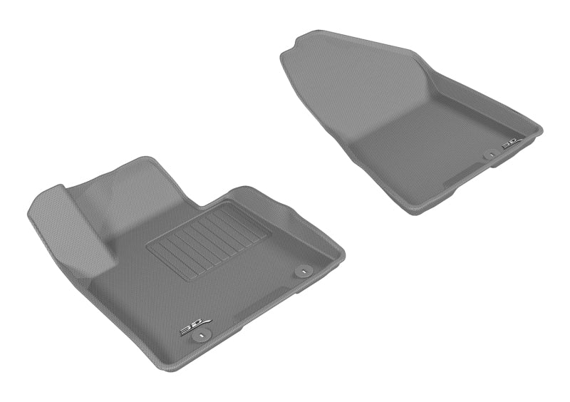 3D MAXpider 2017-2020 Kia Sportage Kagu 1st Row Floormat - Gray L1KA04011501