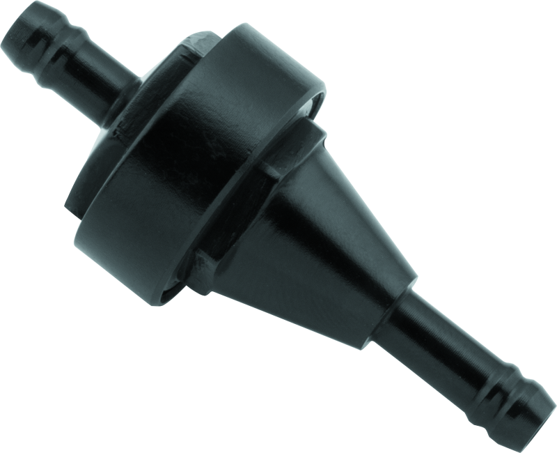 BikeMaster 1/4in Inline Fuel Filter - Black 152402
