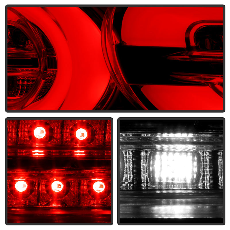 Spyder Chevy Camaro 16-18 (Do Not Fit Halogen Model) LED Tail Lights Chrome ALT-YD-CCAM16LED-SEQ-C 5087249