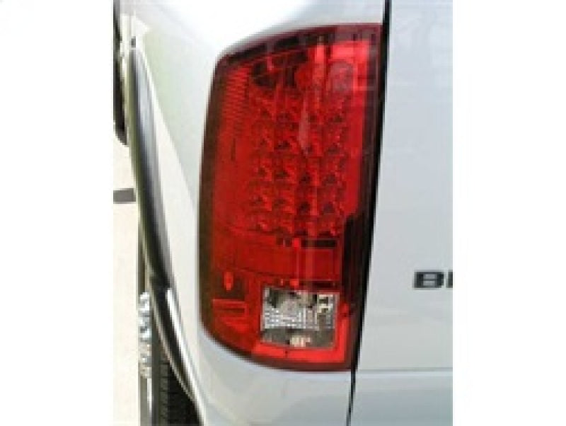 Spyder Dodge Ram 1500 09-14 LED Tail Lights Incandescen- Red Clear ALT-YD-DRAM09-LED-RC 5017567