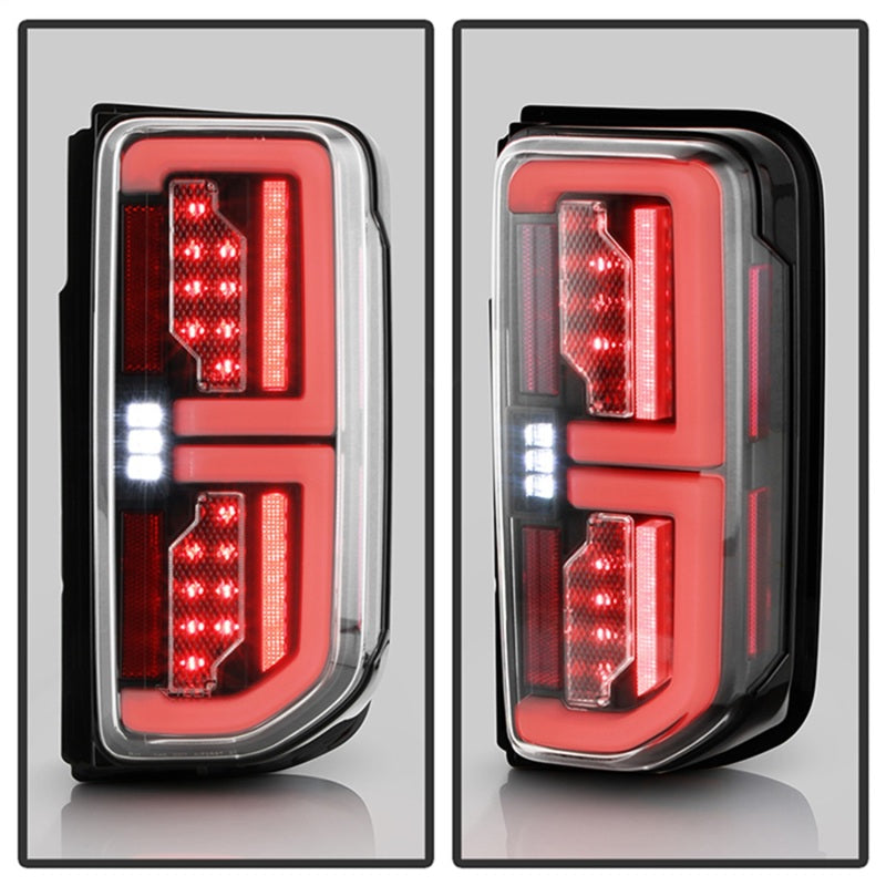 SPYDER 21-23 Ford Bronco Factory LED Model LED Tail Lights (ALT-YD-FB21-LED-BK) 5088758