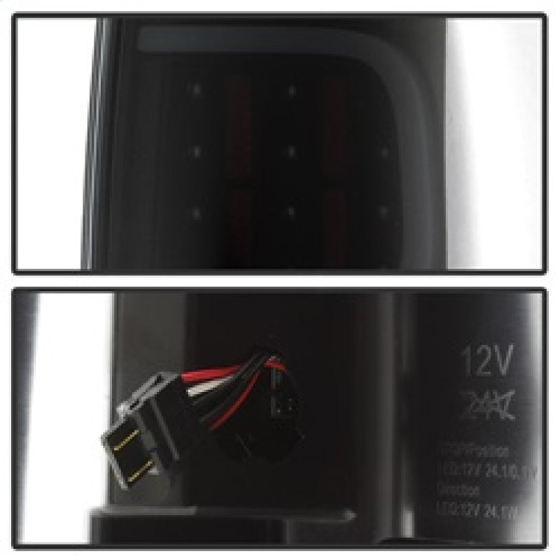 SPYDER xTune Ford F150 09-14 LED Tail Lights - Black ALT-ON-FF15009-LBLED-BSM 9038495