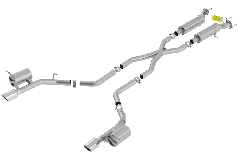 Borla 18-26 Dodge Durango SRT 6.2L V8 2.75in S-Type SS Catback Exhaust