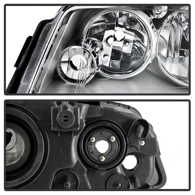 SPYDER xTune 11-17 Dodge Grand Caravan Driver Side Headlights - OEM Left (HD-JH-CHRTC08-OE-L) 9042515