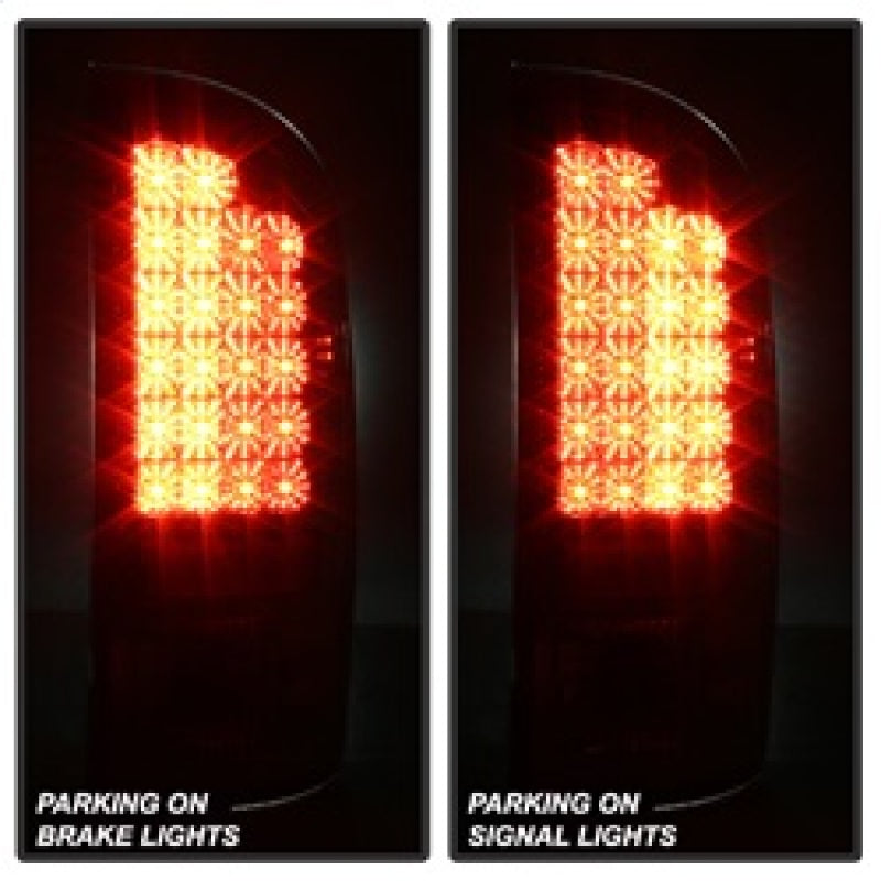 Spyder Dodge Ram 02-06 1500/Ram 2500/3500 03-06 LED Style Tail Lights Smoke ALT-YD-DRAM02-LED-SM 5002594