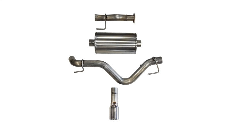 Corsa 16-18 Toyota Tacoma 3.5L V6 Double Cab 5ft Bed Sport Cat-Back Single Side Exit w/ Polished Tip 14918