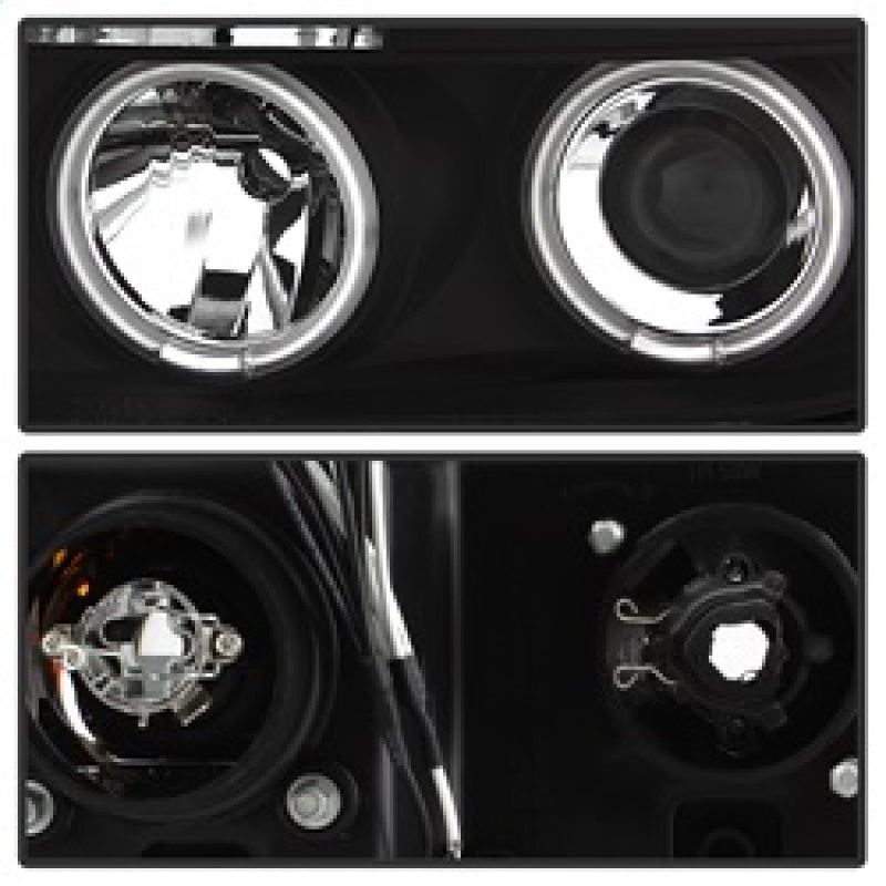 Spyder Toyota Tundra 07-13 Projector Headlights CCFL Halo LED Blk PRO-YD-TTU07-CCFL-BK 5030306