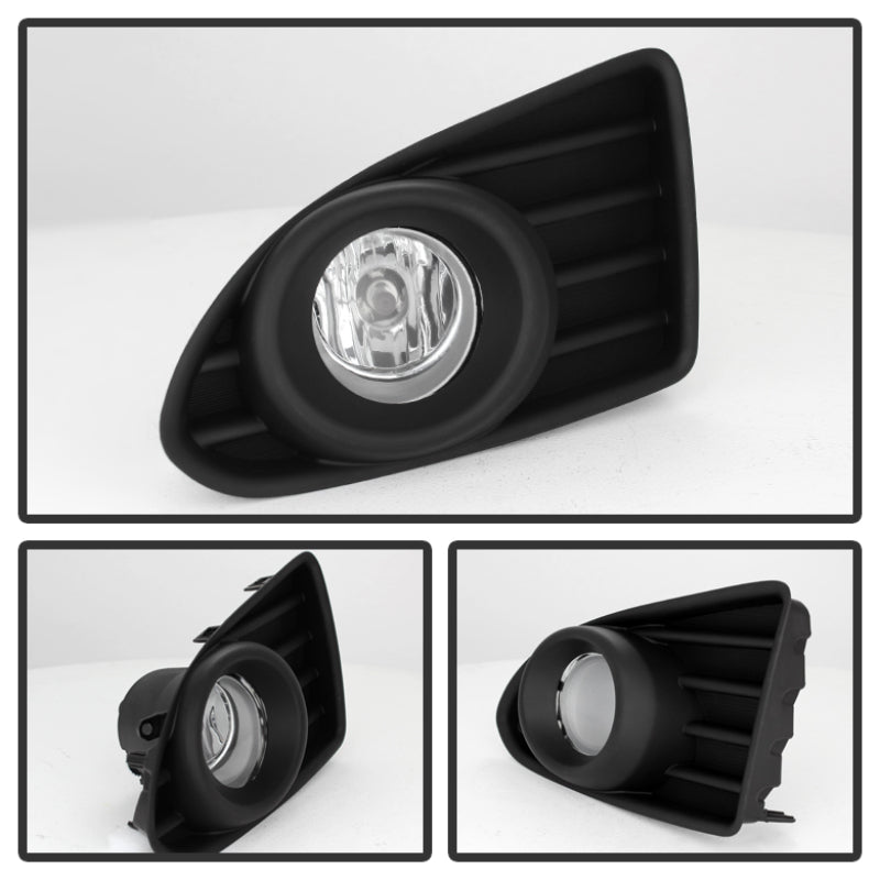 Spyder Scion IQ 2012-2013 OEM Fog Light w/Switch- Clear FL-SIQ12-C 5077868