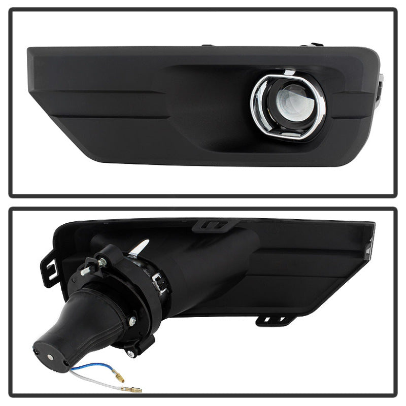 Spyder GMC Acadia 2013-2015 OEM Fog Light W/Universal Switch- Clear FL-GAC2013-C 5080318