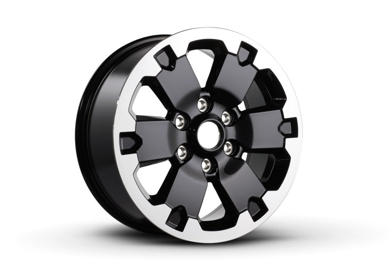 Ford Racing 19-21 Ranger 18x8in 4 Wheel Kit w/TPMS - Gloss Black w/ Machined Face M-1007K-DC18X8BMF