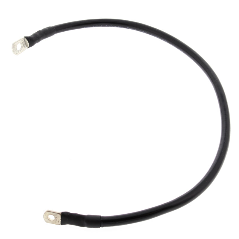 All Balls Racing Battery Cable 23in - Black 78-123-1