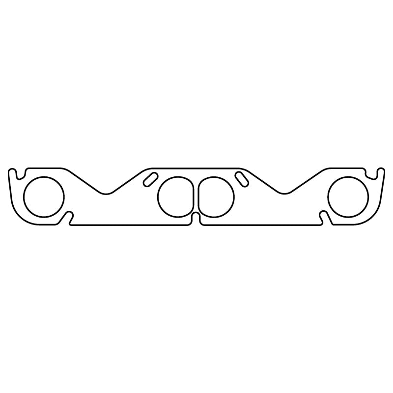 Cometic Gasket Cometic Chevy Gen1 SB V8 .060in HTS Exhaust Mani Gskt Set-2.00in Round Port-Hooker/Stahl Bolt Patt C15200