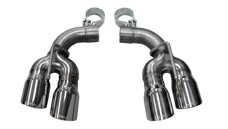 Corsa 16-17 Chevy Camaro SS 2.75in Inlet / 4in Outlet Polished Tip Kit (For Corsa Exhaust Only) 14774