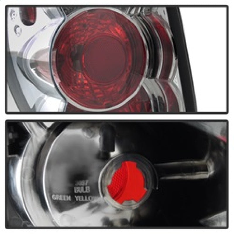 Spyder Dodge Caravan/Grand Caravan 01-07 Euro Style Tail Lights Chrome ALT-YD-DC01-C 5002228