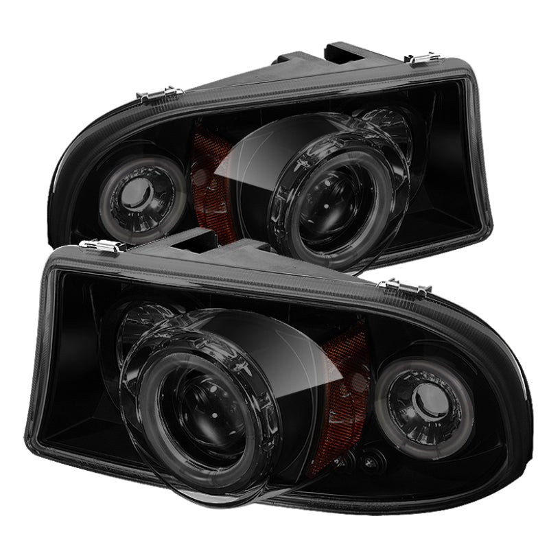 Spyder Dodge Dakota 97-04/Durango 98-03 1PC Projector Headlights LED Halo LED Chrm PRO-YD-DDAK97-C 5009791