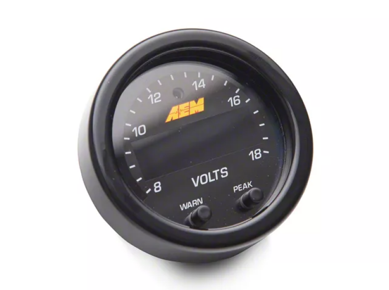 AEM Electronics Voltmeter Gauge