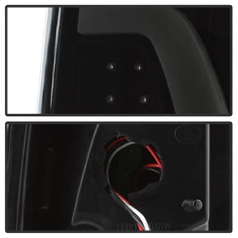 SPYDER xTune 97-03 Ford F-150 Light Bar LED Tail Lights - Black Smoke (ALT-ON-FF15097-LBLED-BSM) 9038501