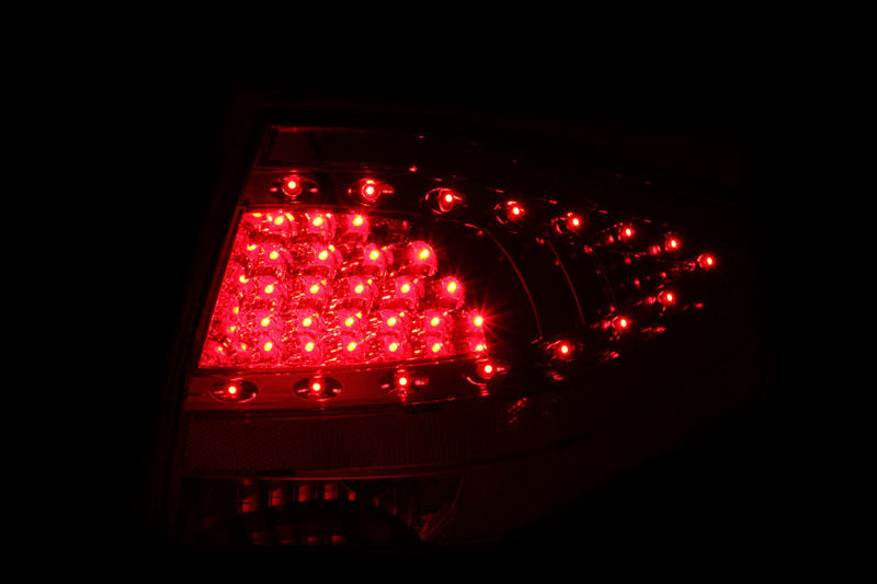 Anzo 2008-2011 Ford Focus LED Tail lights Red/Clear