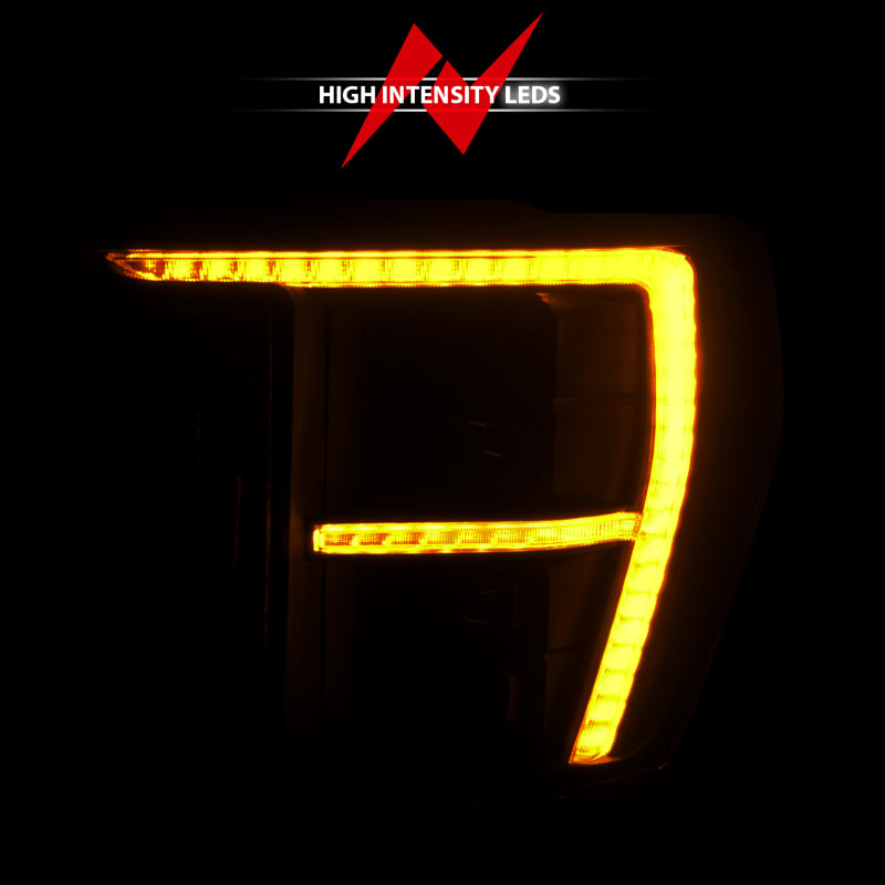 ANZO 21-23 Ford F-150 (w/Factory Halogen) Z-Series Full LED Proj Headlights - Pass. Side ONLY 111593X-R