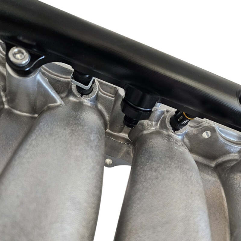 BLOX Racing Honda K-Series Xtreme Aluminum Fuel Rail - Black BXFU-00700-BK