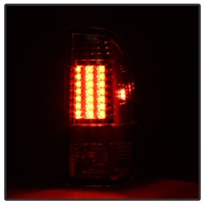 Spyder Ford Super Duty 08-15 Version 2 LED Tail Lights Red Clear ALT-YD-FS07-LED-G2-RC 5029195