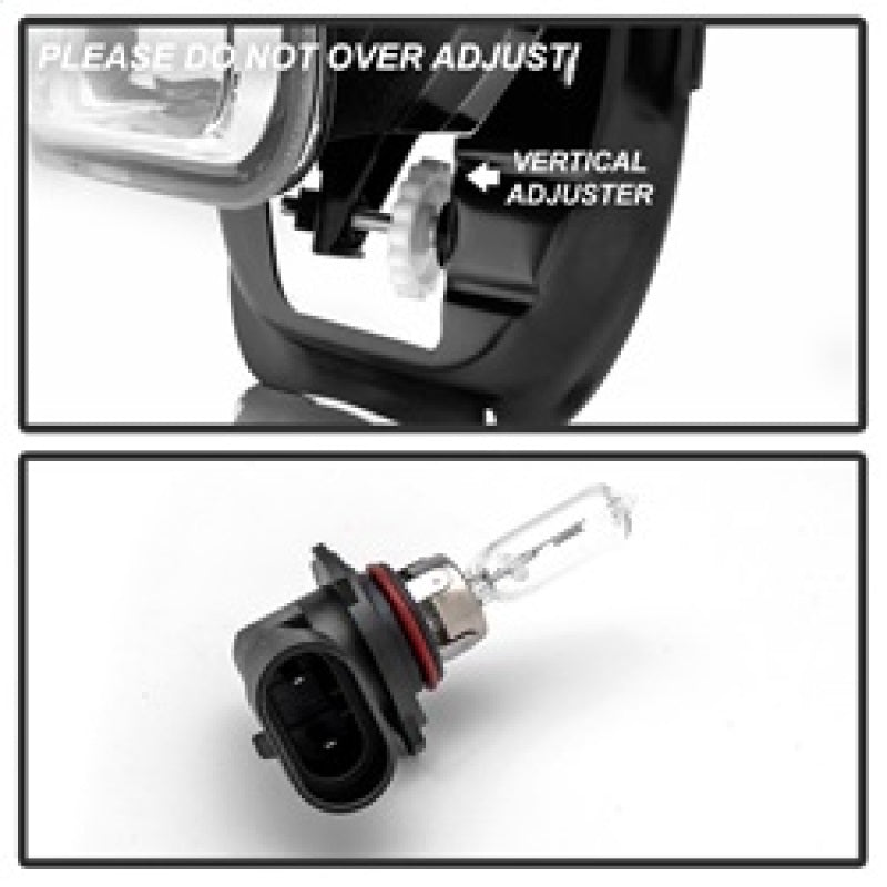 Spyder 09-12 Dodge Ram 1500 OEM Fog Lights w/Metal Bracket & Switch - Clear (FL-DR09-SW-C) 9040894