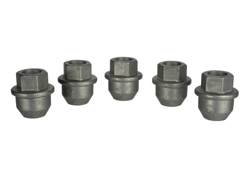 Ford Racing 05-14 Mustang 1/2in -20 Thread Cone Seat Open Lug Nut Kit (5 Lug Nuts) M-1012-H